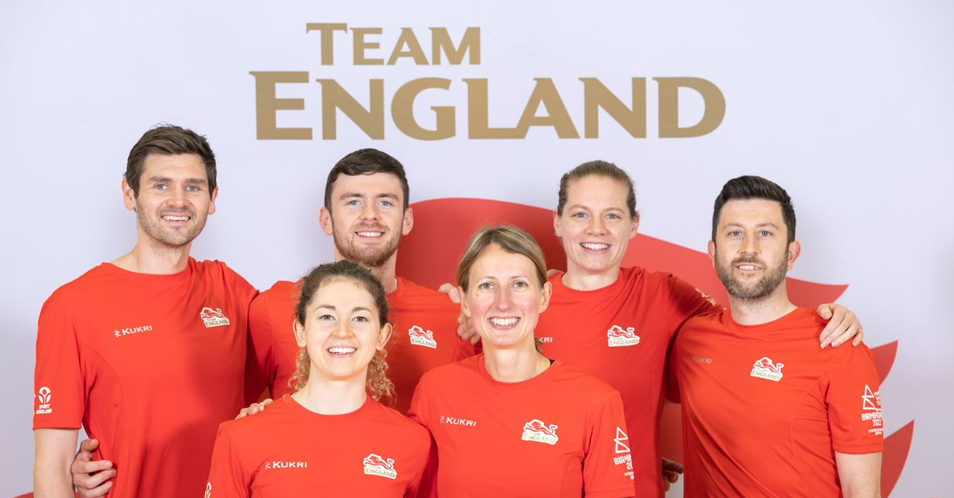 Image of Team England squash team for Birmingham 2022
